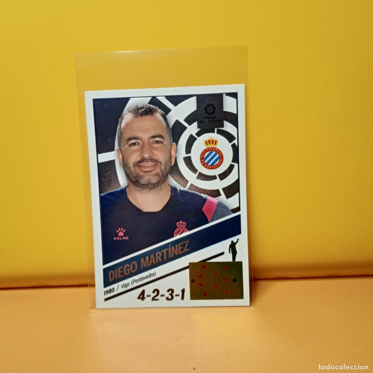 Cromos de f&uacute;tbol: EDICIONES ESTE 2022 2023 22 23 R.C.D ESPANYOL DIEGO MART&Iacute;NEZ 2