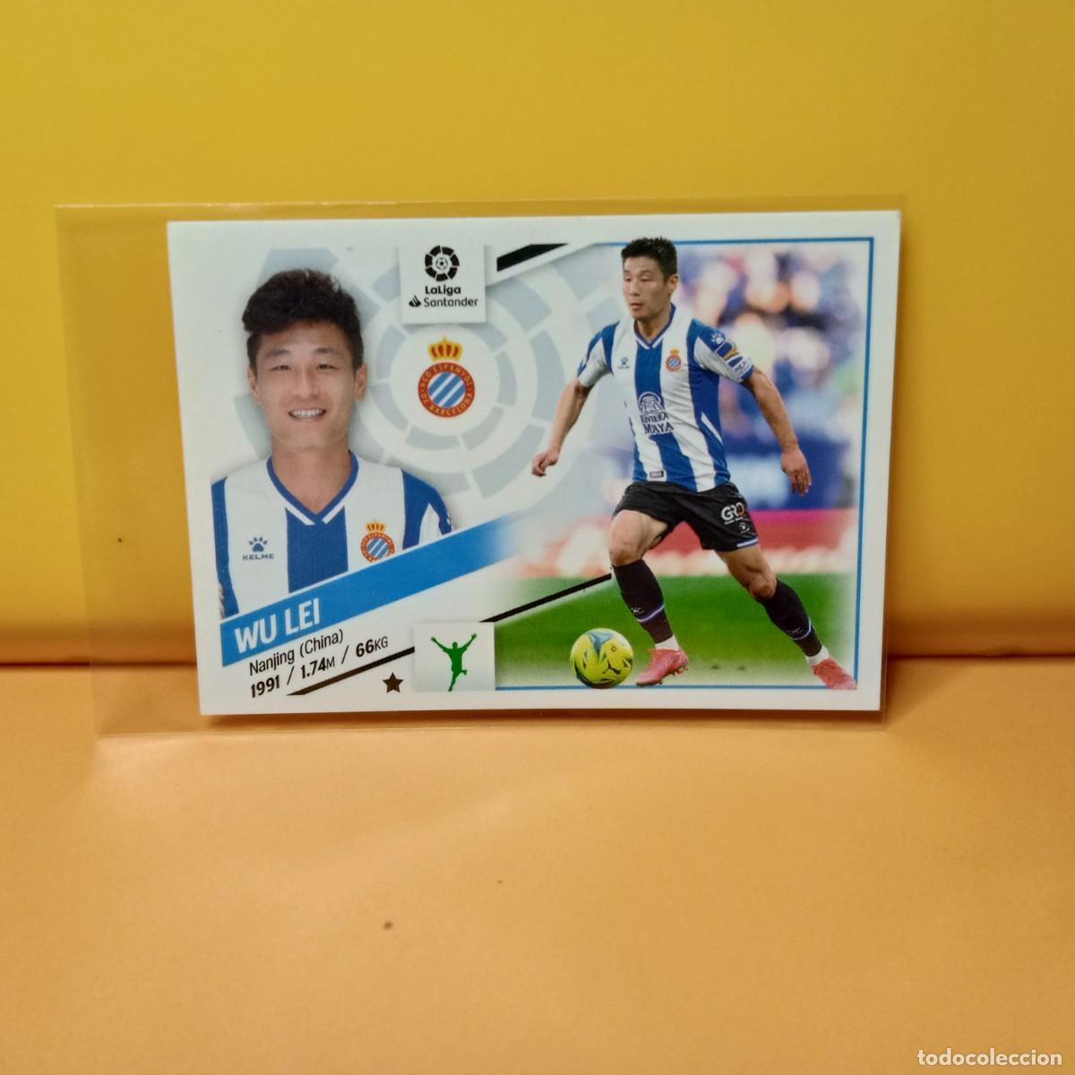 Cromos de f&uacute;tbol: EDICIONES ESTE 2022 2023 22 23 R.C.D ESPANYOL WU LEI 18