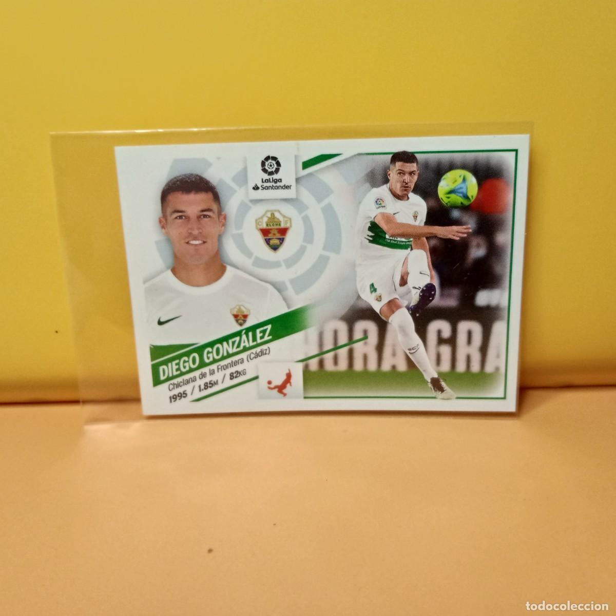 Cromos de f&uacute;tbol: EDICIONES ESTE 2022 2023 22 23 ELCHE CF DIEGO GONZ&Aacute;LEZ 6