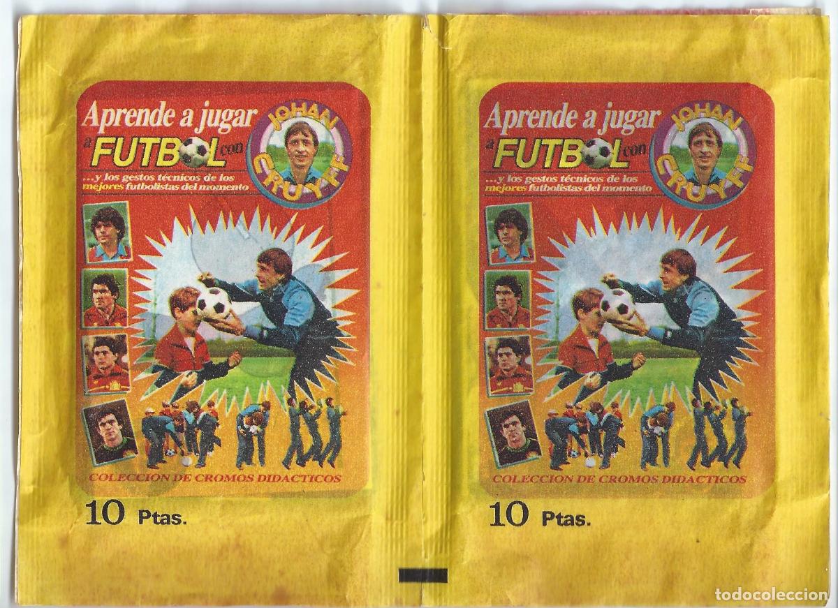 Cromos de f&uacute;tbol: Aprende a jugar al futbol con Johan Cruyff - Geprodesa (1984)