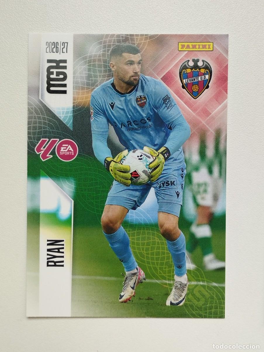 Cromos de f&uacute;tbol: CROMO CARD 2026 2027 PANINI MEGACRACKS 27 26 MGK LEVANTE 200 RYAN