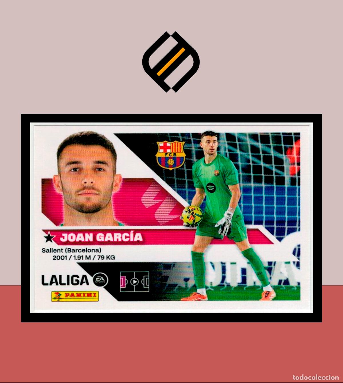 Cromos de f&uacute;tbol: LIGA ESTE 2026 2027 26 27 PANINI BARCELONA N&ordm; 3 JOAN GARC&Iacute;A STICKER BAR&Ccedil;A ALB&Uacute;M COLECCI&Oacute;N