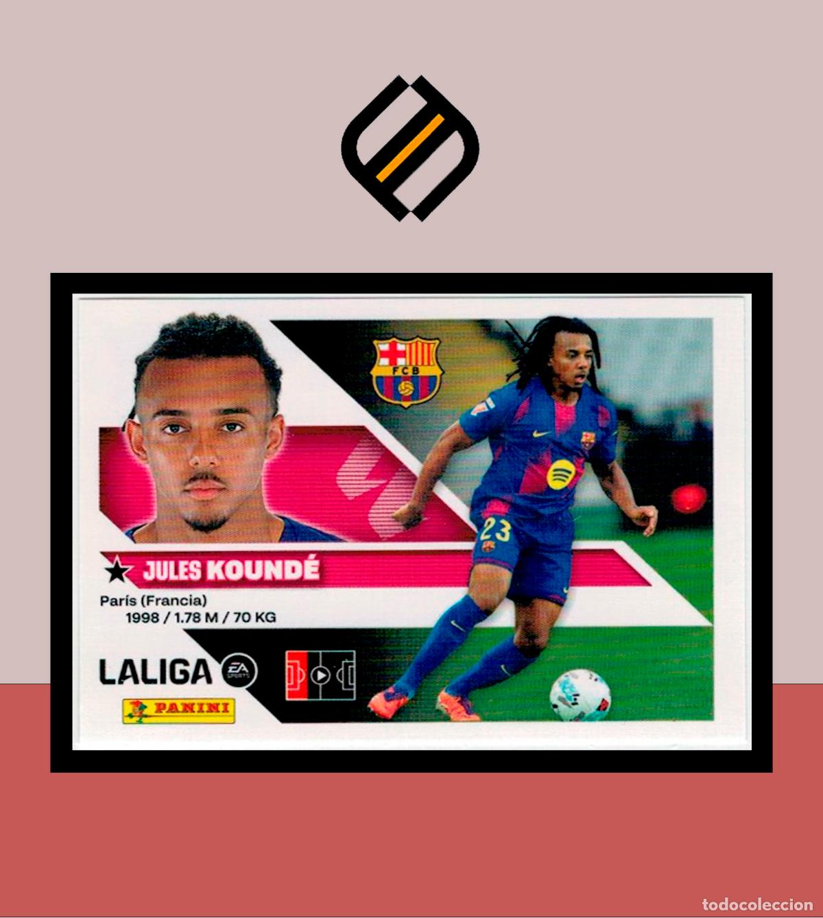 Cromos de f&uacute;tbol: LIGA ESTE 2026 2027 26 27 PANINI BARCELONA N&ordm; 5 KOUND&Eacute; STICKER BAR&Ccedil;A ALB&Uacute;M COLECCI&Oacute;N