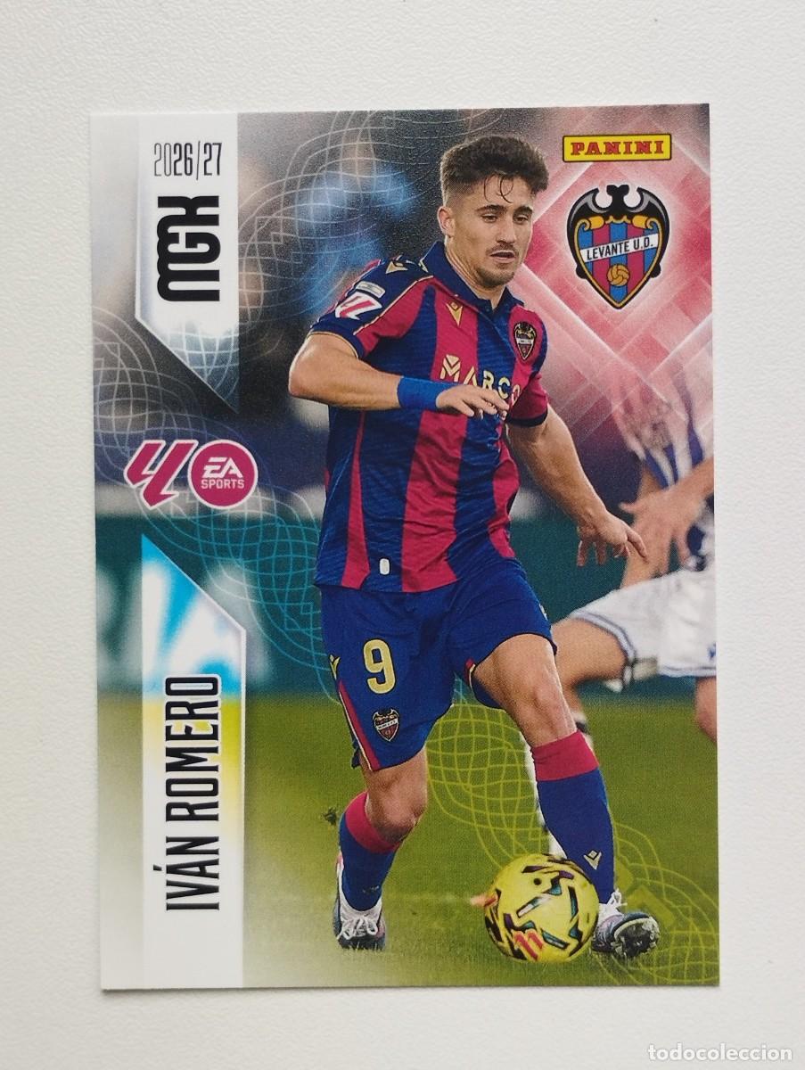 Cromos de f&uacute;tbol: CROMO CARD 2026 2027 PANINI MEGACRACKS 27 26 MGK LEVANTE 214 IVAN ROMERO