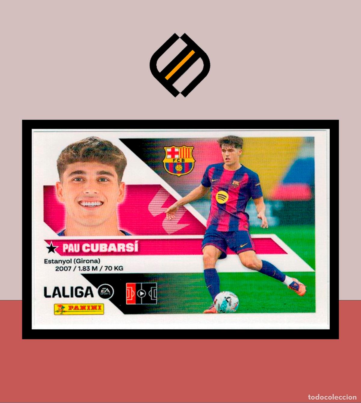 Cromos de f&uacute;tbol: LIGA ESTE 2026 2027 26 27 PANINI BARCELONA N&ordm; 7 CUBARS&Iacute; STICKER BAR&Ccedil;A ALB&Uacute;M COLECCI&Oacute;N