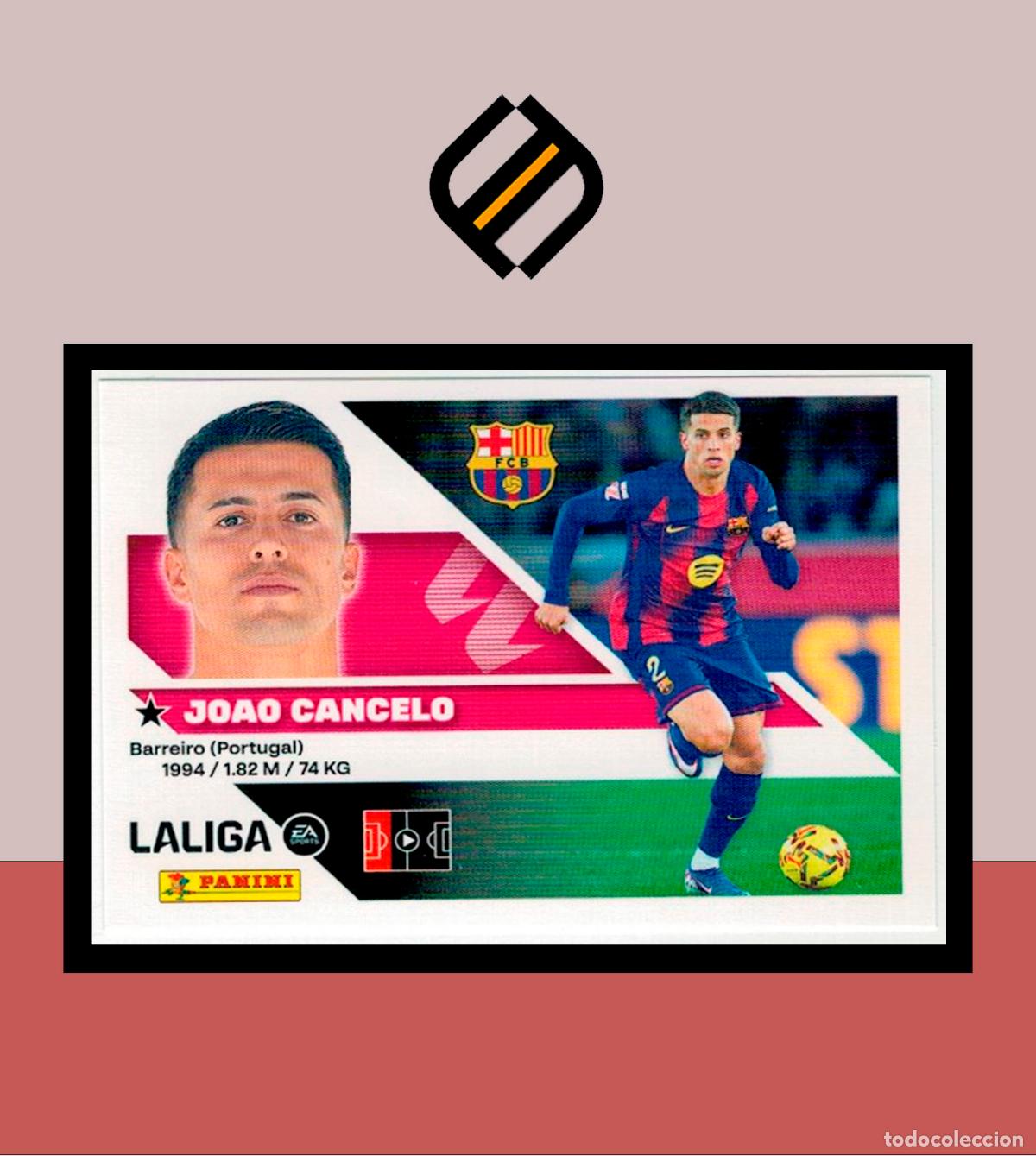 Fu&szlig;ball-Sticker: LIGA ESTE 2026 2027 26 27 PANINI BARCELONA N&ordm; 9 JOAO CANCELO STICKER BAR&Ccedil;A ALB&Uacute;M COLECCI&Oacute;N