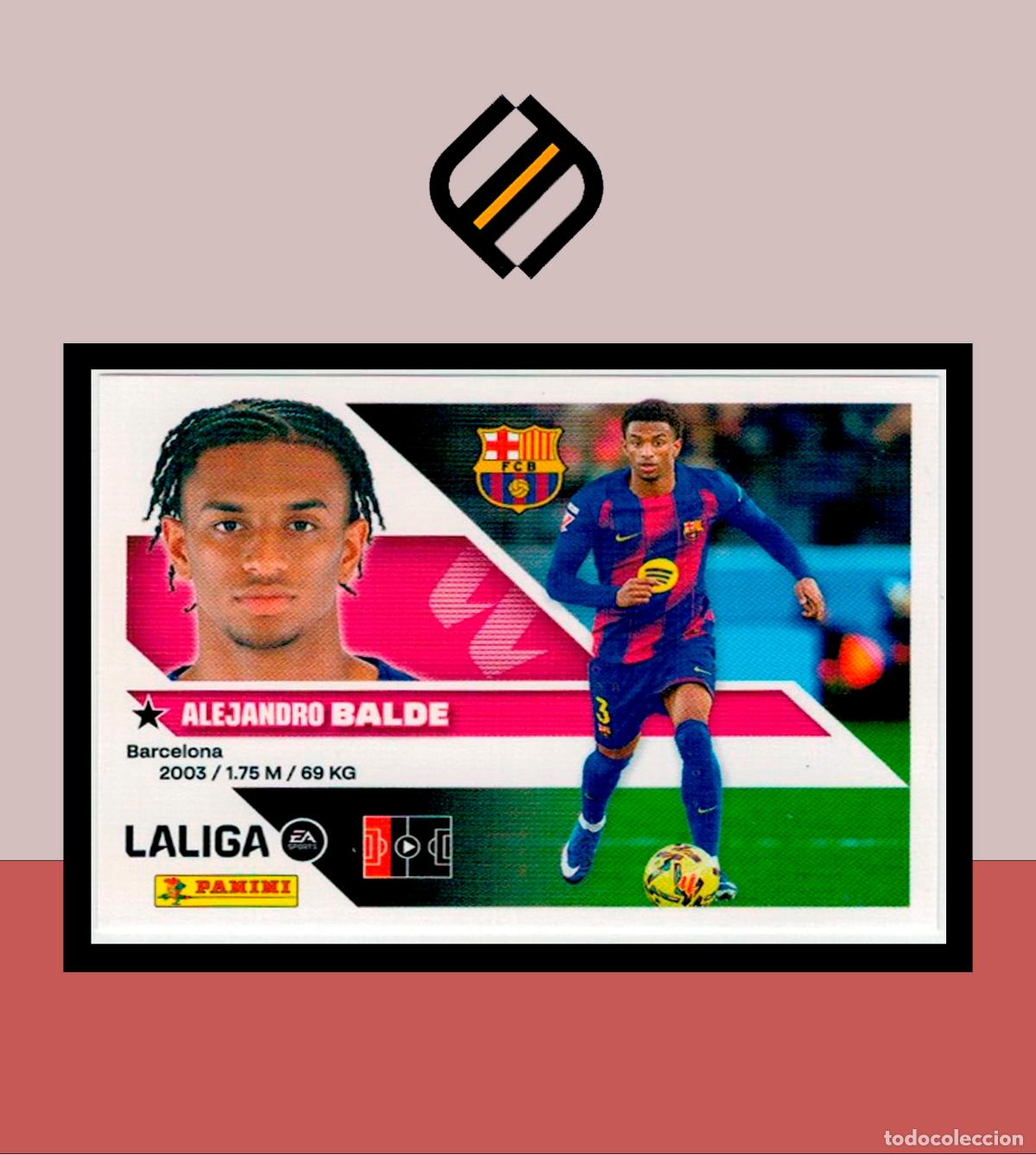 Fu&szlig;ball-Sticker: LIGA ESTE 2026 2027 26 27 PANINI BARCELONA N&ordm; 10 BALDE STICKER BAR&Ccedil;A ALB&Uacute;M COLECCI&Oacute;N