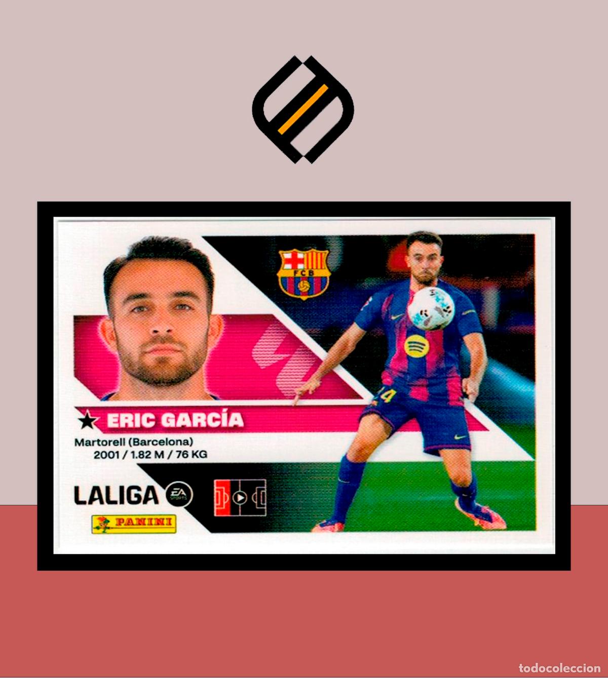 Fu&szlig;ball-Sticker: LIGA ESTE 2026 2027 26 27 PANINI BARCELONA N&ordm; 11 ERIC GARC&Iacute;A STICKER BAR&Ccedil;A ALB&Uacute;M COLECCI&Oacute;N