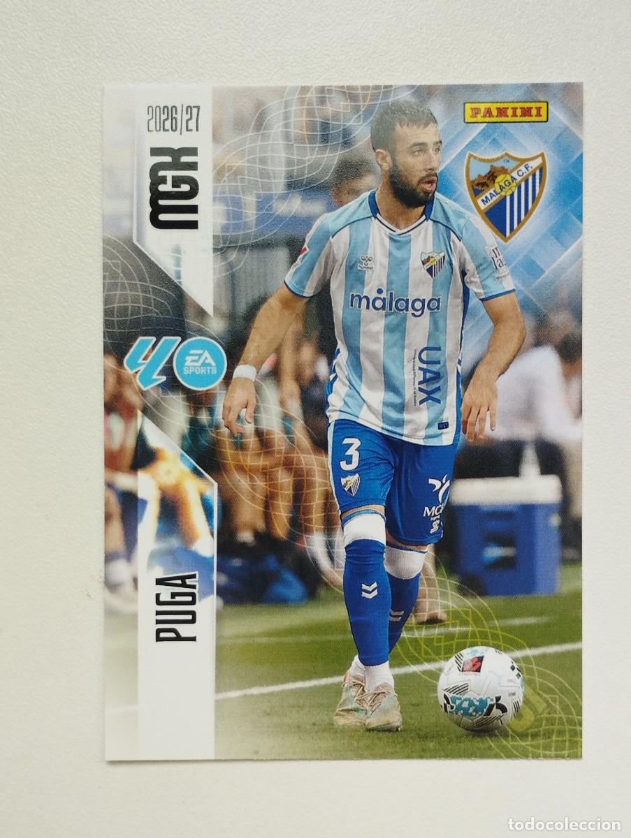 Cromos de f&uacute;tbol: CROMO CARD 2026 2027 PANINI MEGACRACKS 27 26 MGK MALAGA 238 PUGA
