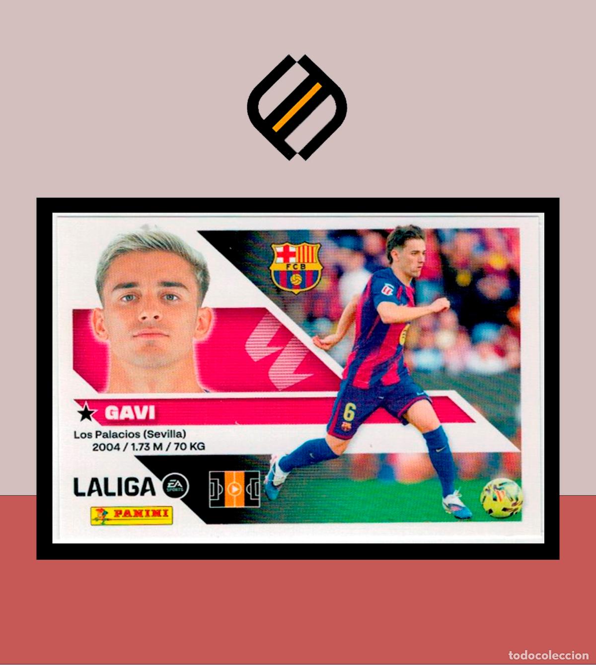 Cromos de f&uacute;tbol: LIGA ESTE 2026 2027 26 27 PANINI BARCELONA N&ordm; 13 GAVI STICKER BAR&Ccedil;A ALB&Uacute;M COLECCI&Oacute;N