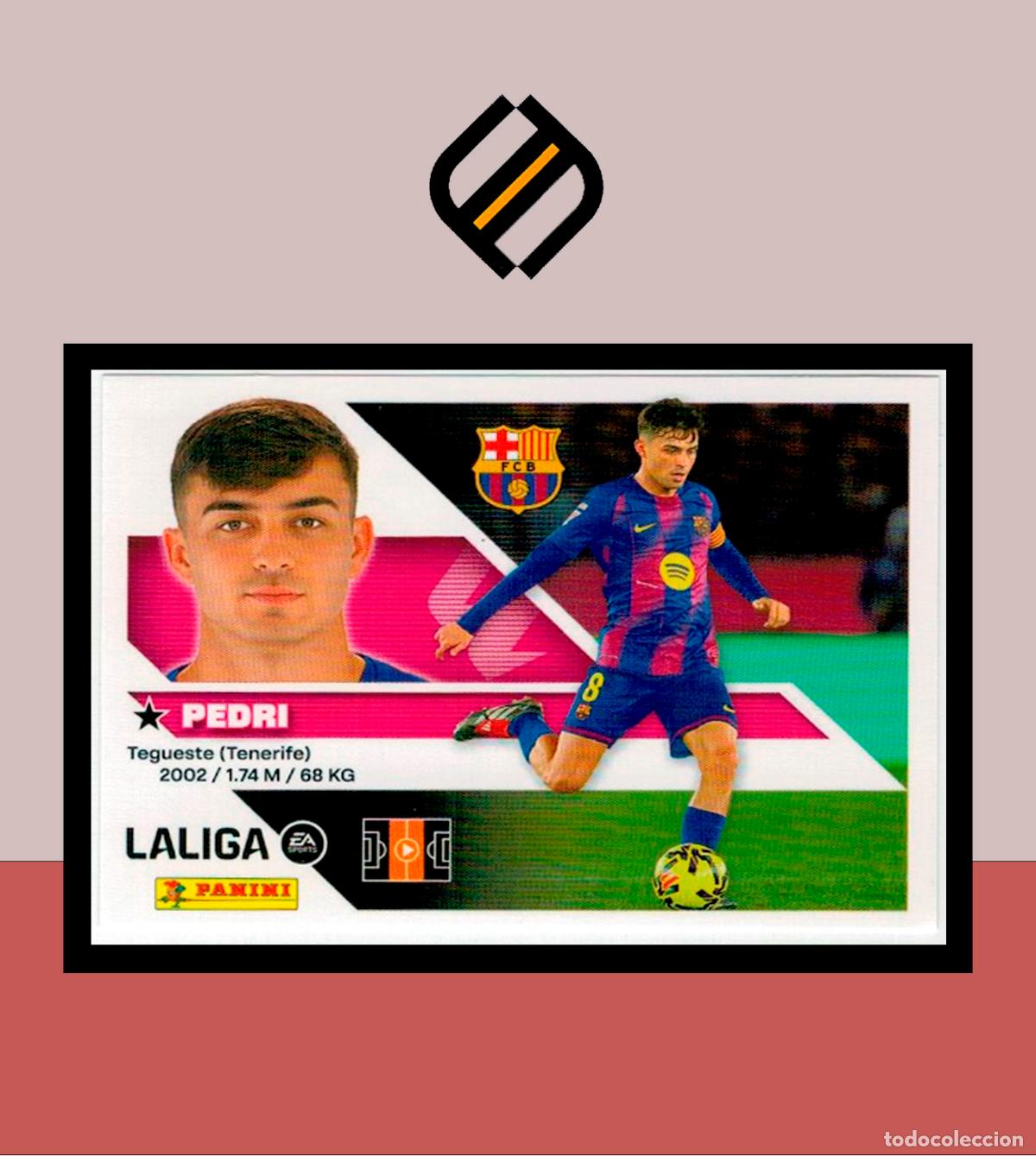 Cromos de f&uacute;tbol: LIGA ESTE 2026 2027 26 27 PANINI BARCELONA N&ordm; 15 PEDRI STICKER BAR&Ccedil;A ALB&Uacute;M COLECCI&Oacute;N