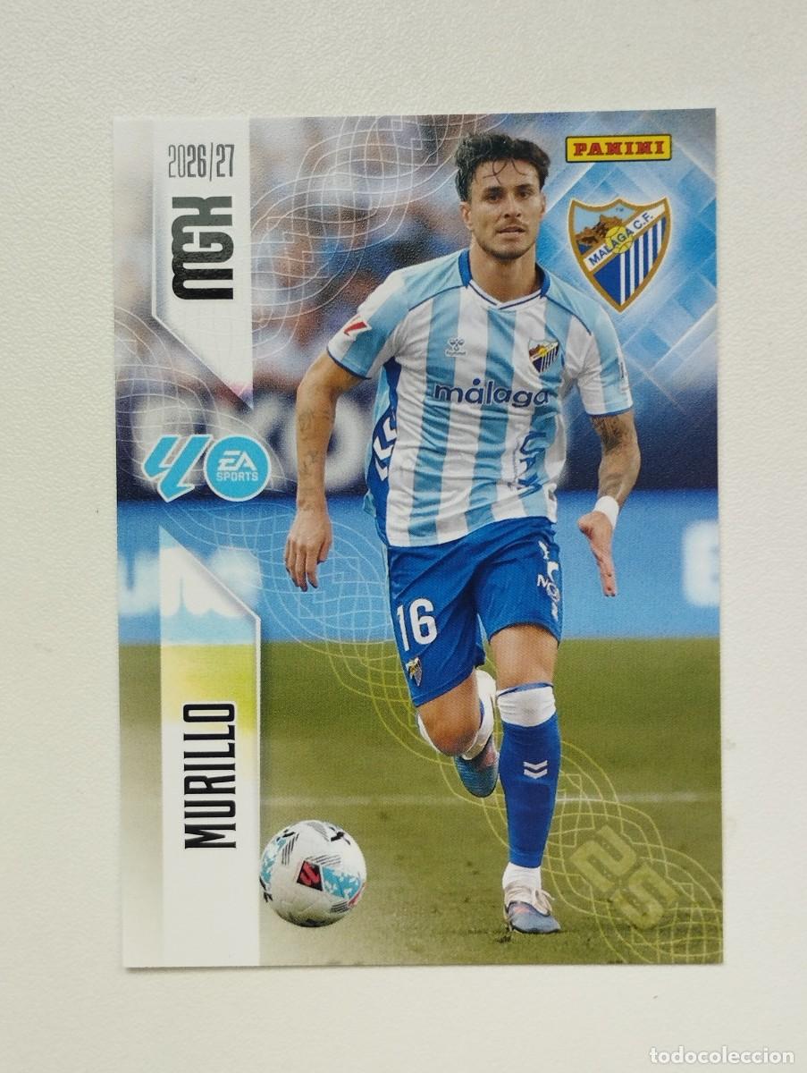 Cromos de f&uacute;tbol: CROMO CARD 2026 2027 PANINI MEGACRACKS 27 26 MGK MALAGA 239 MURILLO