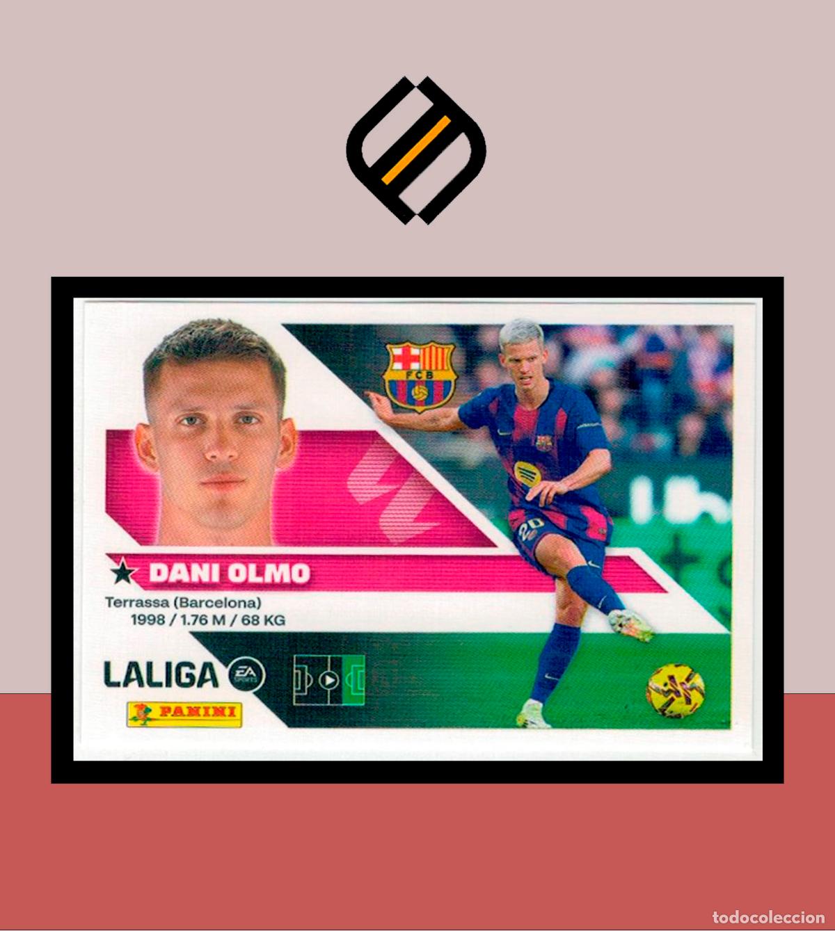 Cromos de f&uacute;tbol: LIGA ESTE 2026 2027 26 27 PANINI BARCELONA N&ordm; 17 DANI OLMO STICKER BAR&Ccedil;A ALB&Uacute;M COLECCI&Oacute;N