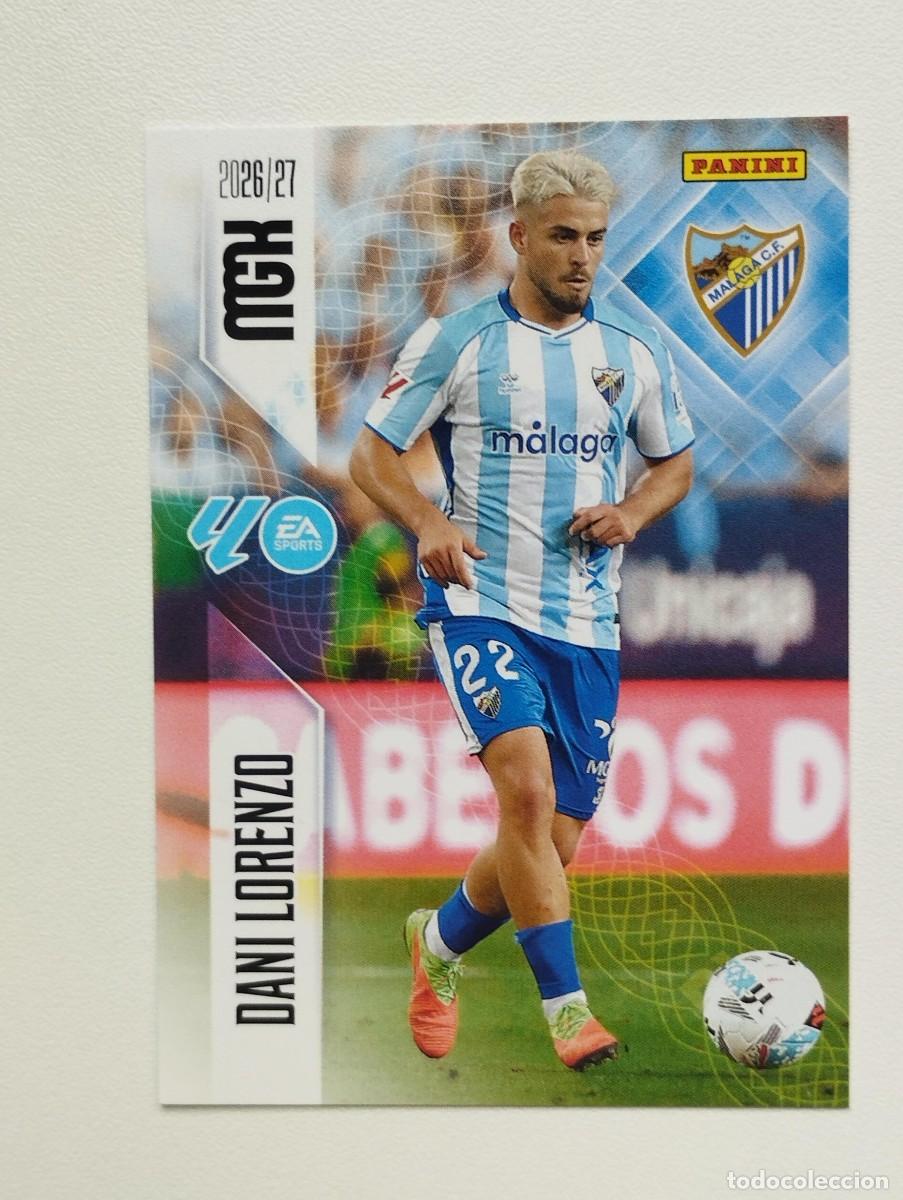 Cromos de f&uacute;tbol: CROMO CARD 2026 2027 PANINI MEGACRACKS 27 26 MGK MALAGA 245 DANI LORENZO