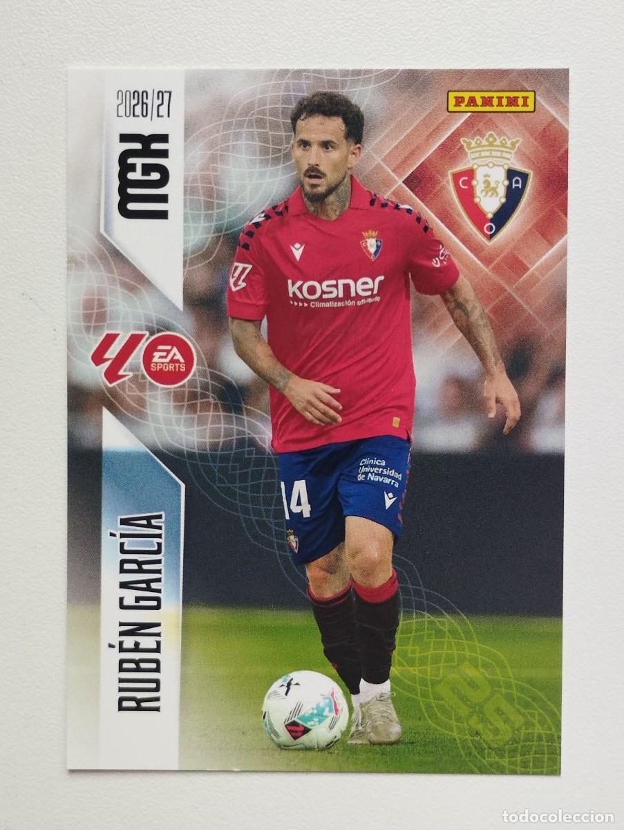Football Stickers: CROMO CARD 2026 2027 PANINI MEGACRACKS 27 26 MGK OSASUNA 265 RUBEN GARCIA