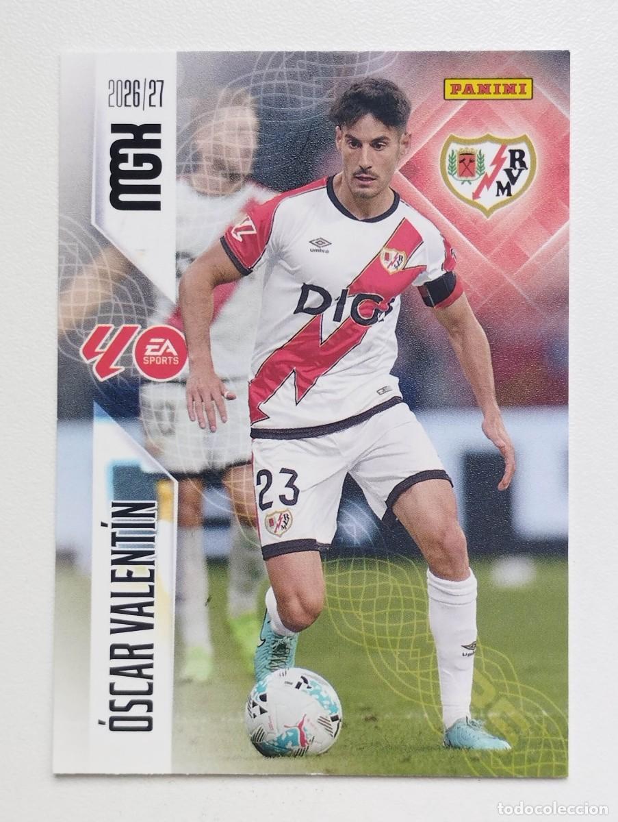 Cartes &agrave; collectionner de Football: CROMO CARD 2026 2027 PANINI MEGACRACKS 27 26 MGK RAYO VALLECANO 300 OSCAR VALENTIN