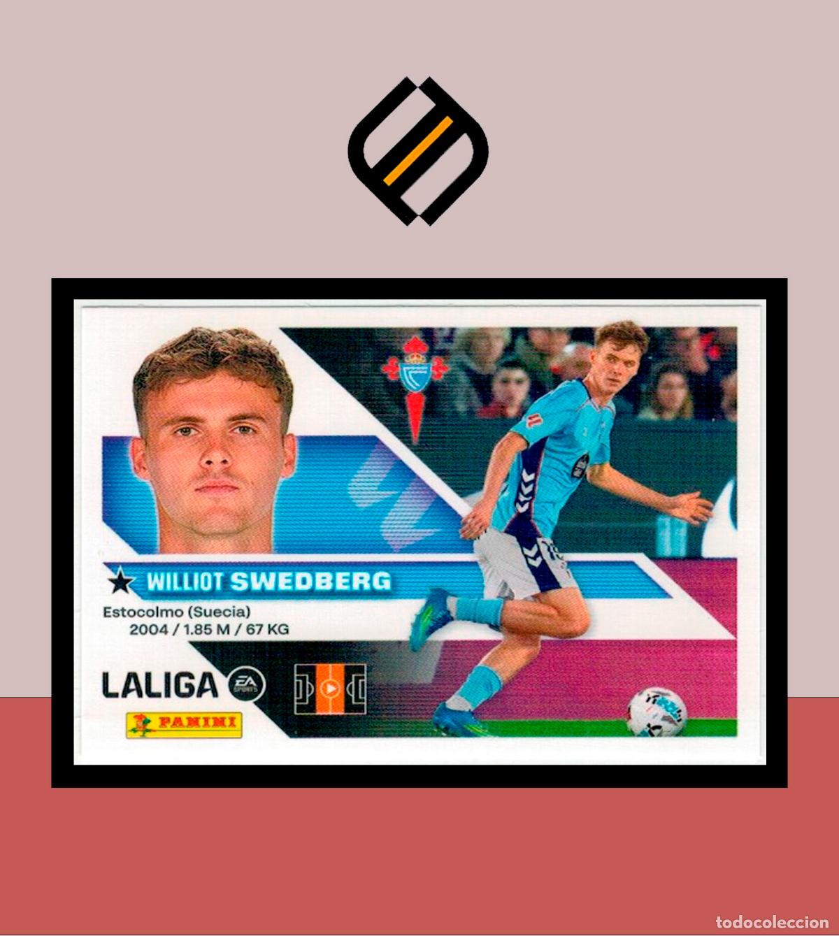 Cartes &agrave; collectionner de Football: LIGA ESTE 2026 2027 26 27 PANINI CELTA VIGO N&ordm; 16 SWEDBERG STICKER ALB&Uacute;M COLECCI&Oacute;N