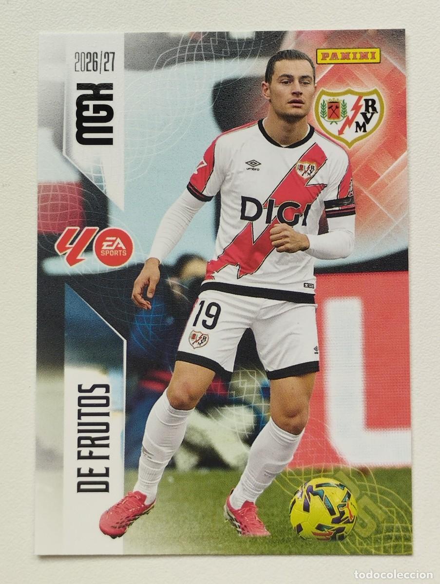 Cartes &agrave; collectionner de Football: CROMO CARD 2026 2027 PANINI MEGACRACKS 27 26 MGK RAYO VALLECANO 304 DE FRUTOS