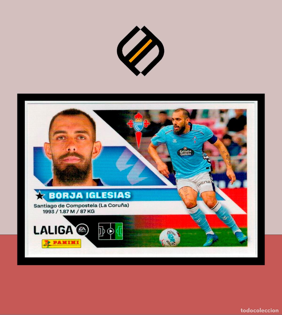 Cromos de f&uacute;tbol: LIGA ESTE 2026 2027 26 27 PANINI CELTA VIGO N&ordm; 20 BORJA IGLESIAS STICKER ALB&Uacute;M COLECCI&Oacute;N