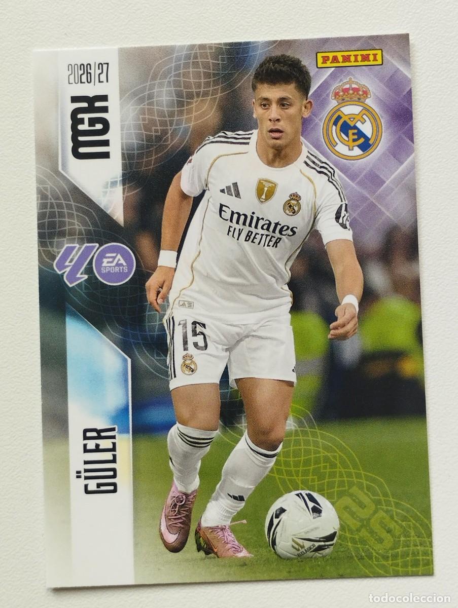 Cartes &agrave; collectionner de Football: CROMO CARD 2026 2027 PANINI MEGACRACKS 27 26 MGK REAL MADRID 229 ARDA GULER