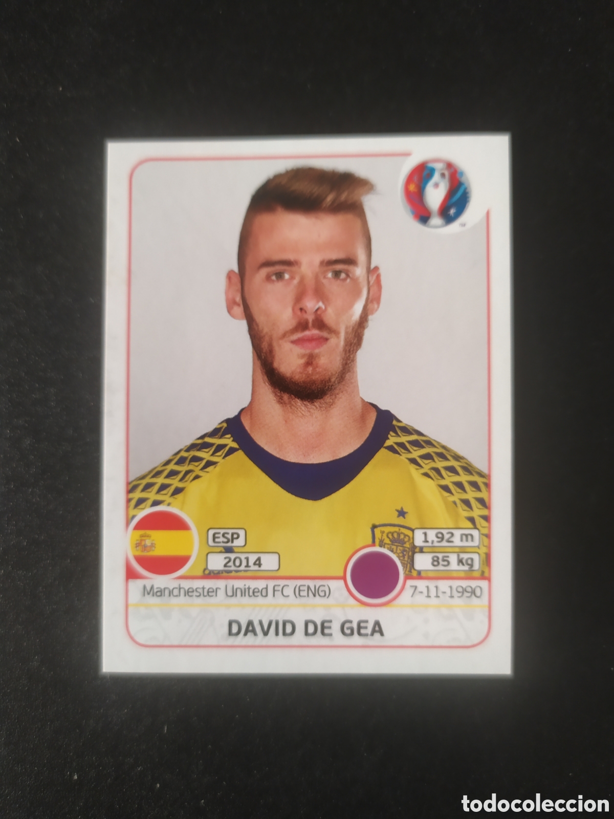 Cartes &agrave; collectionner de Football: UEFA Euro Francia 2016 panini De Gea n&deg; 354 Espa&ntilde;a