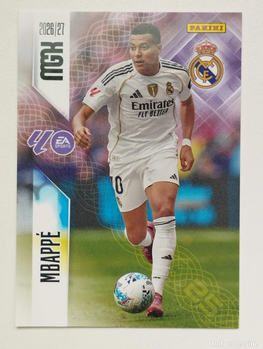 Cartes &agrave; collectionner de Football: CROMO CARD 2026 2027 PANINI MEGACRACKS 27 26 MGK REAL MADRID 232 KYLIAN MBAPPE