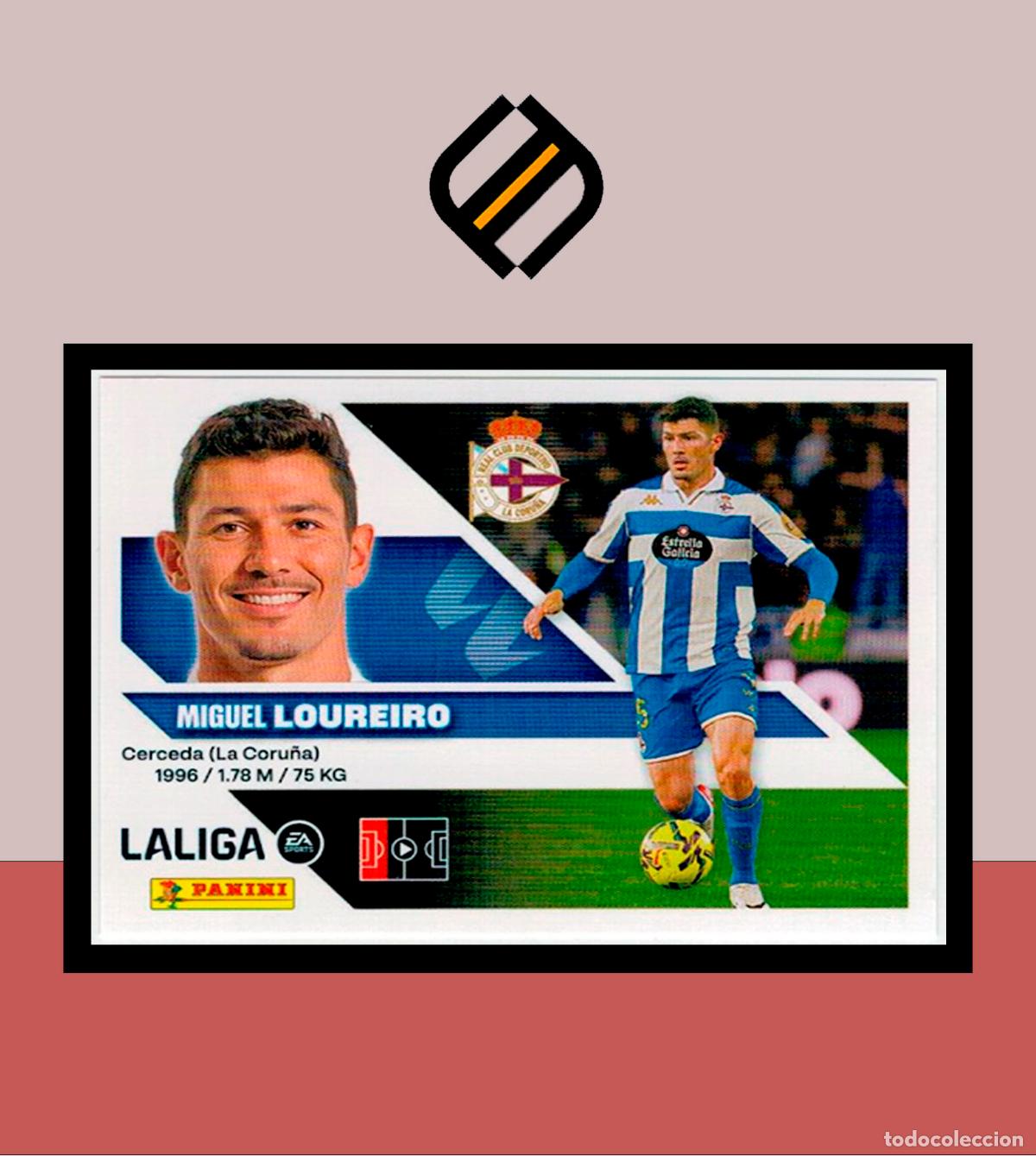 Cromos de f&uacute;tbol: LIGA ESTE 2026 2027 26 27 PANINI DEPORTIVO CORU&Ntilde;A N&ordm; 6 LOUREIRO STICKER ALB&Uacute;M COLECCI&Oacute;N
