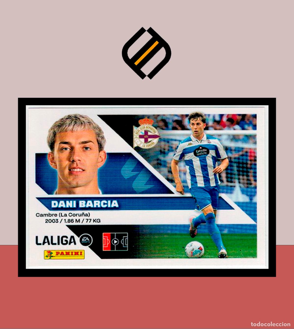 Cromos de f&uacute;tbol: LIGA ESTE 2026 2027 26 27 PANINI DEPORTIVO CORU&Ntilde;A N&ordm; 8 DANI BARCIA STICKER ALB&Uacute;M COLECCI&Oacute;N