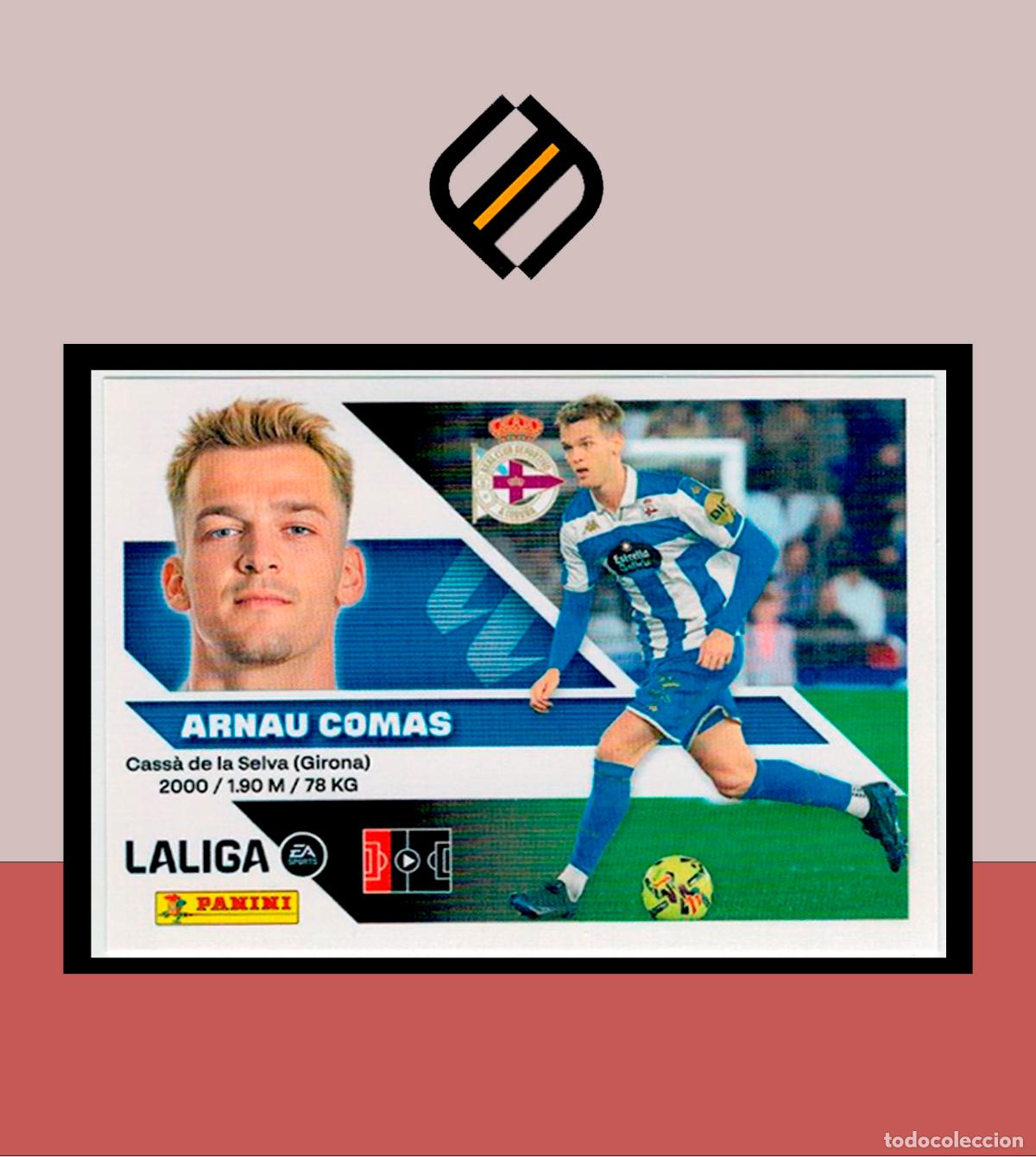 Cromos de f&uacute;tbol: LIGA ESTE 2026 2027 26 27 PANINI DEPORTIVO CORU&Ntilde;A N&ordm; 9B ARNAU COMAS STICKER ALB&Uacute;M COLECCI&Oacute;N