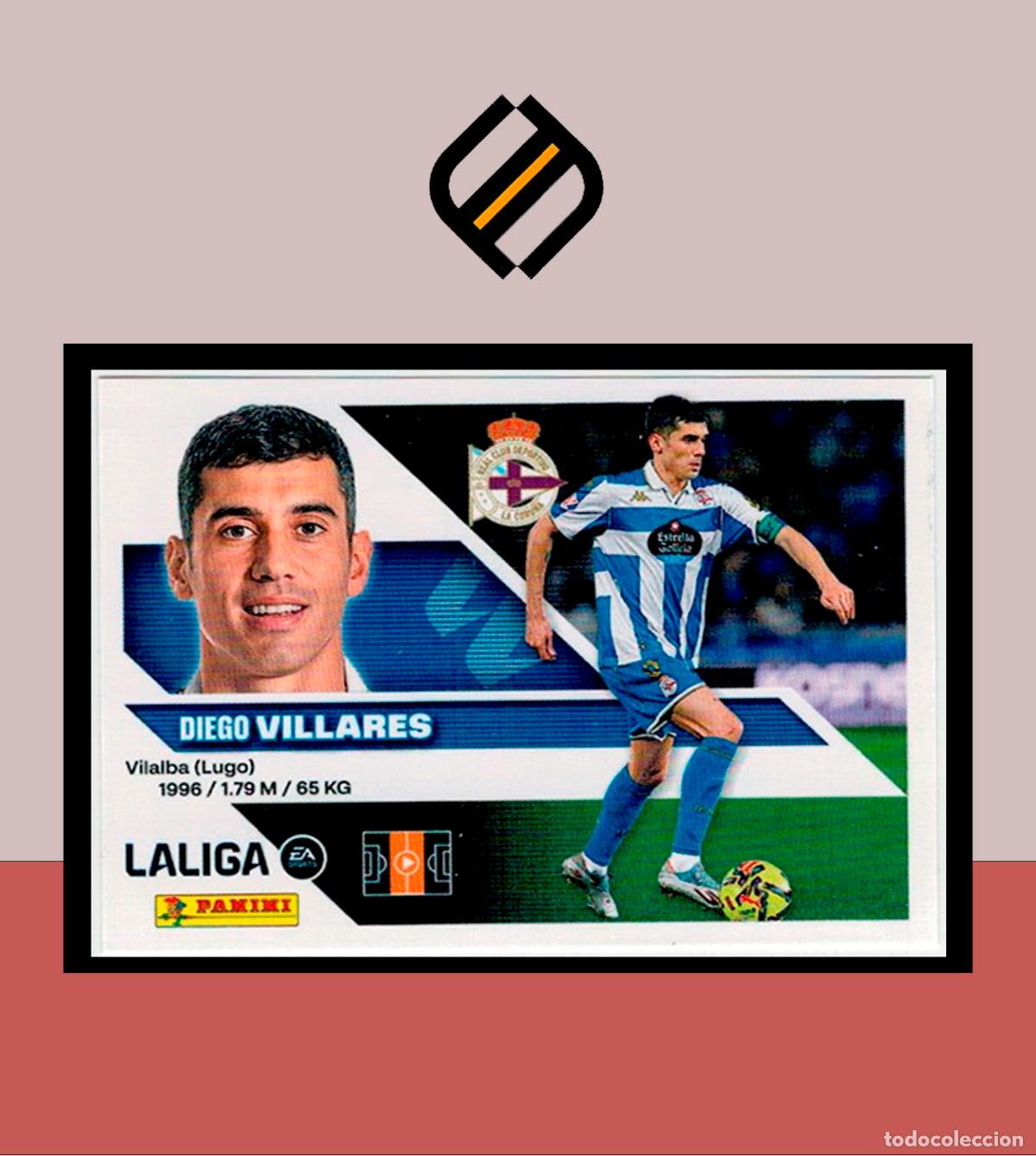 Cromos de f&uacute;tbol: LIGA ESTE 2026 2027 26 27 PANINI DEPORTIVO CORU&Ntilde;A N&ordm; 11 VILLARES STICKER ALB&Uacute;M COLECCI&Oacute;N
