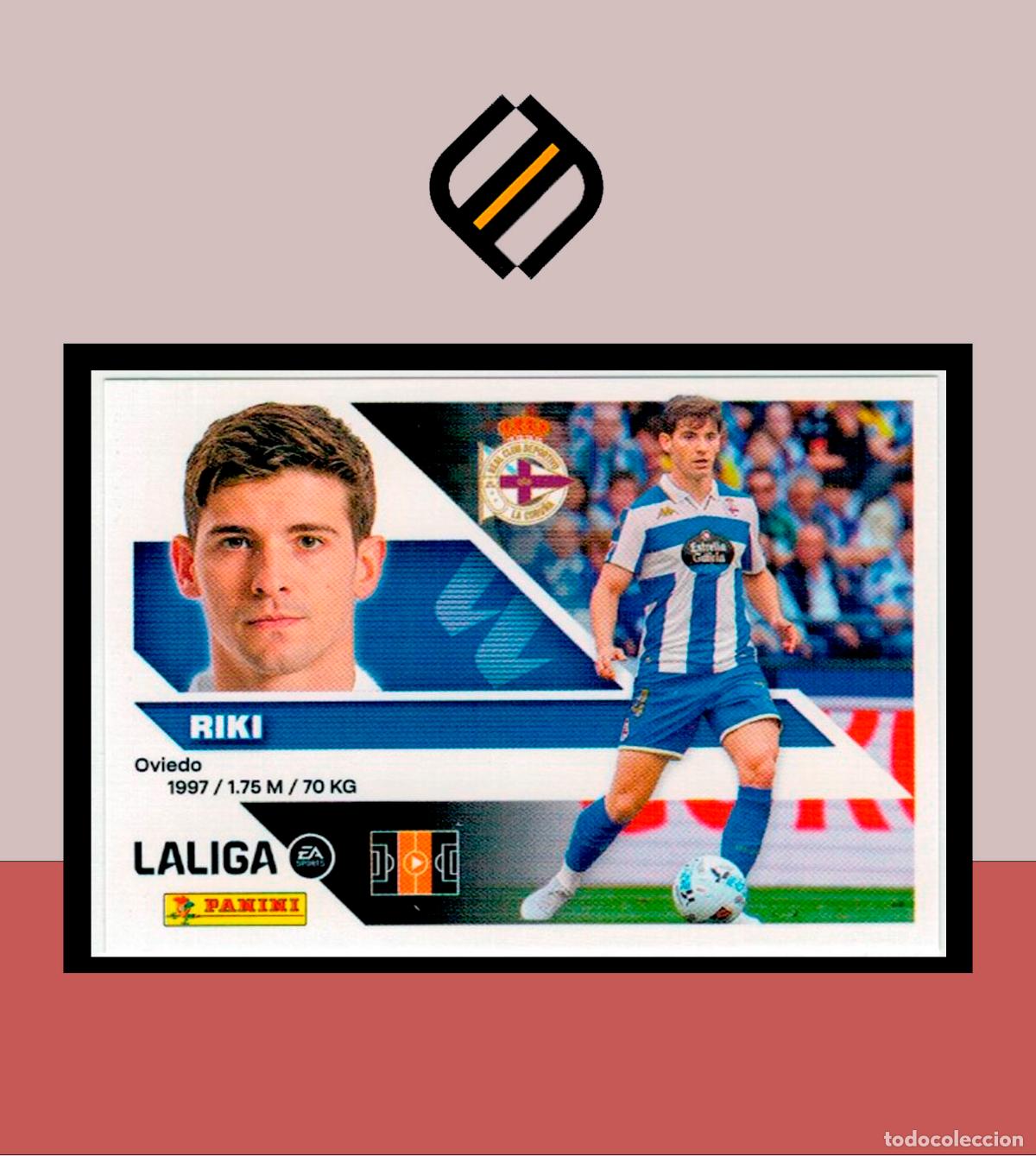 Cromos de f&uacute;tbol: LIGA ESTE 2026 2027 26 27 PANINI DEPORTIVO CORU&Ntilde;A N&ordm; 12 RIKI STICKER ALB&Uacute;M COLECCI&Oacute;N