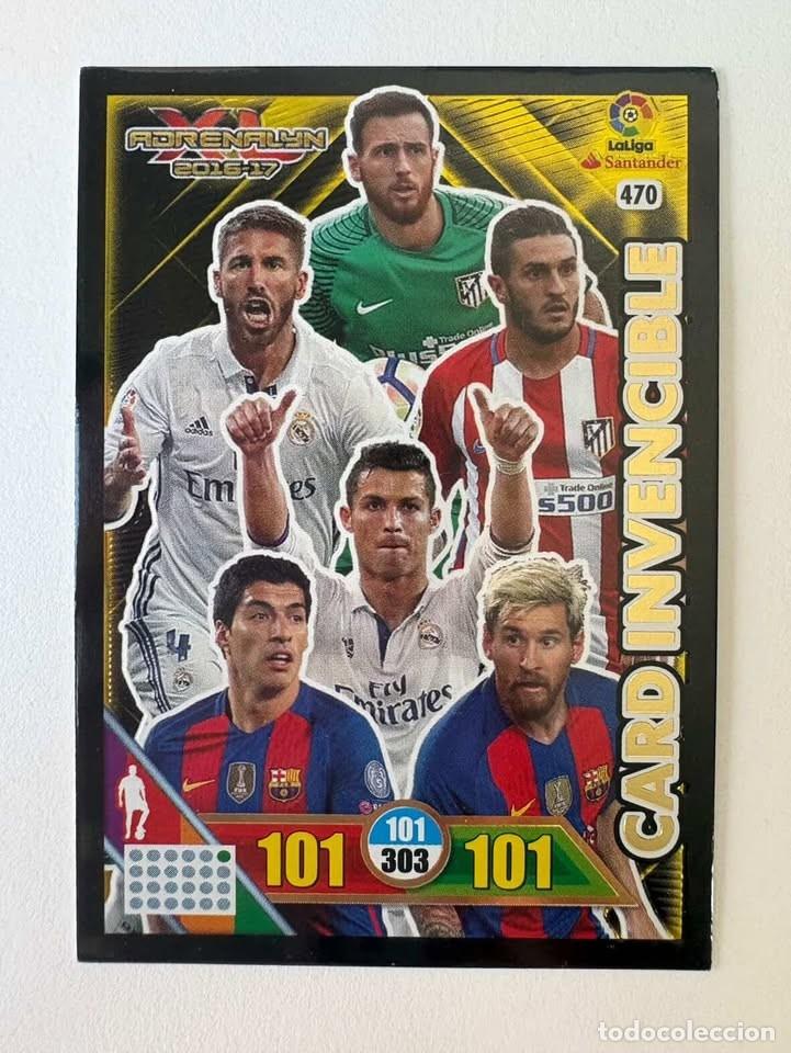 Cromos de f&uacute;tbol: Carta Invenicle 470 Adrenalyn 2016-17