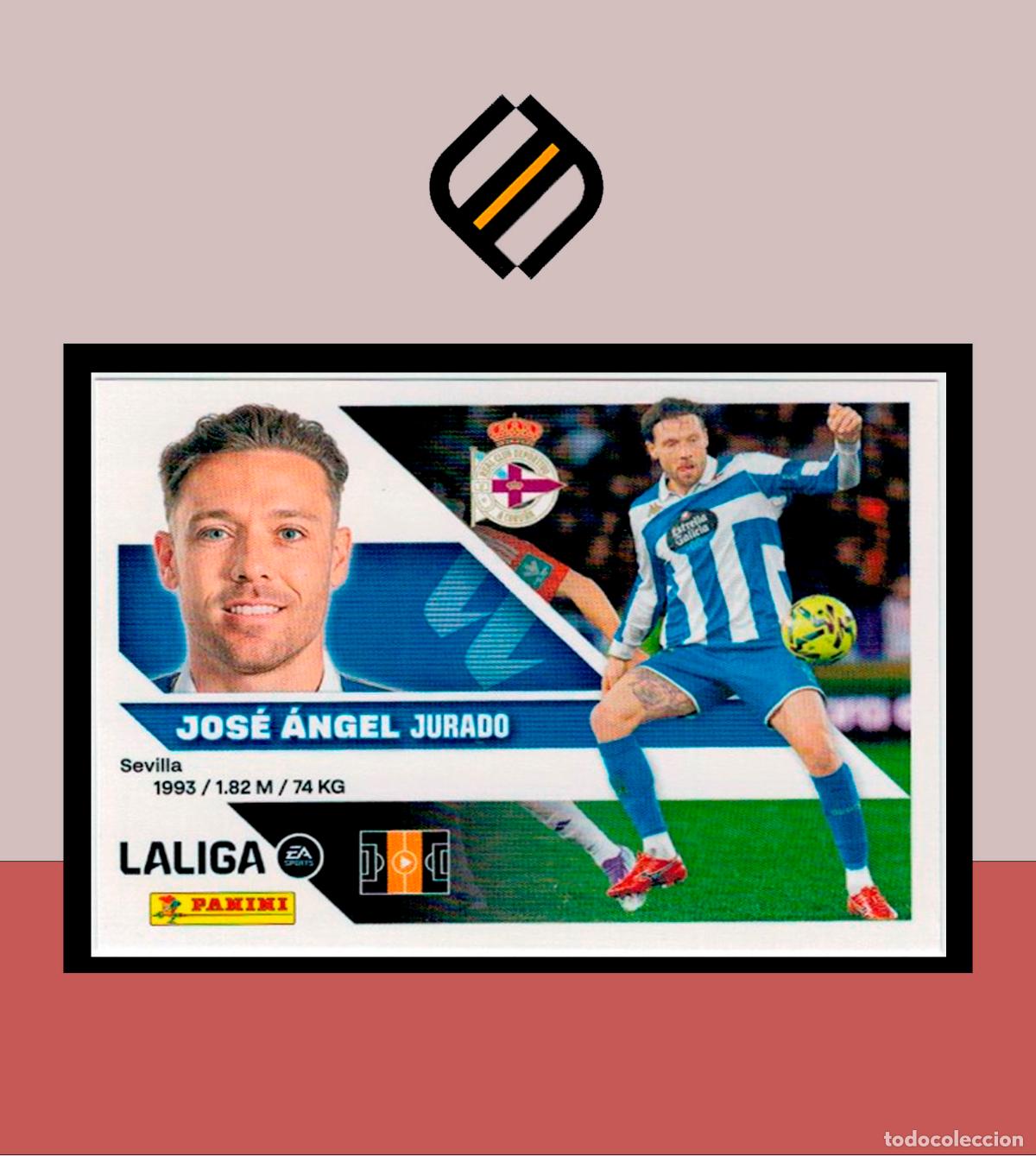 Cromos de f&uacute;tbol: LIGA ESTE 2026 2027 26 27 PANINI DEPORTIVO CORU&Ntilde;A N&ordm; 14 JOS&Eacute; &Aacute;NGEL STICKER ALB&Uacute;M COLECCI&Oacute;N
