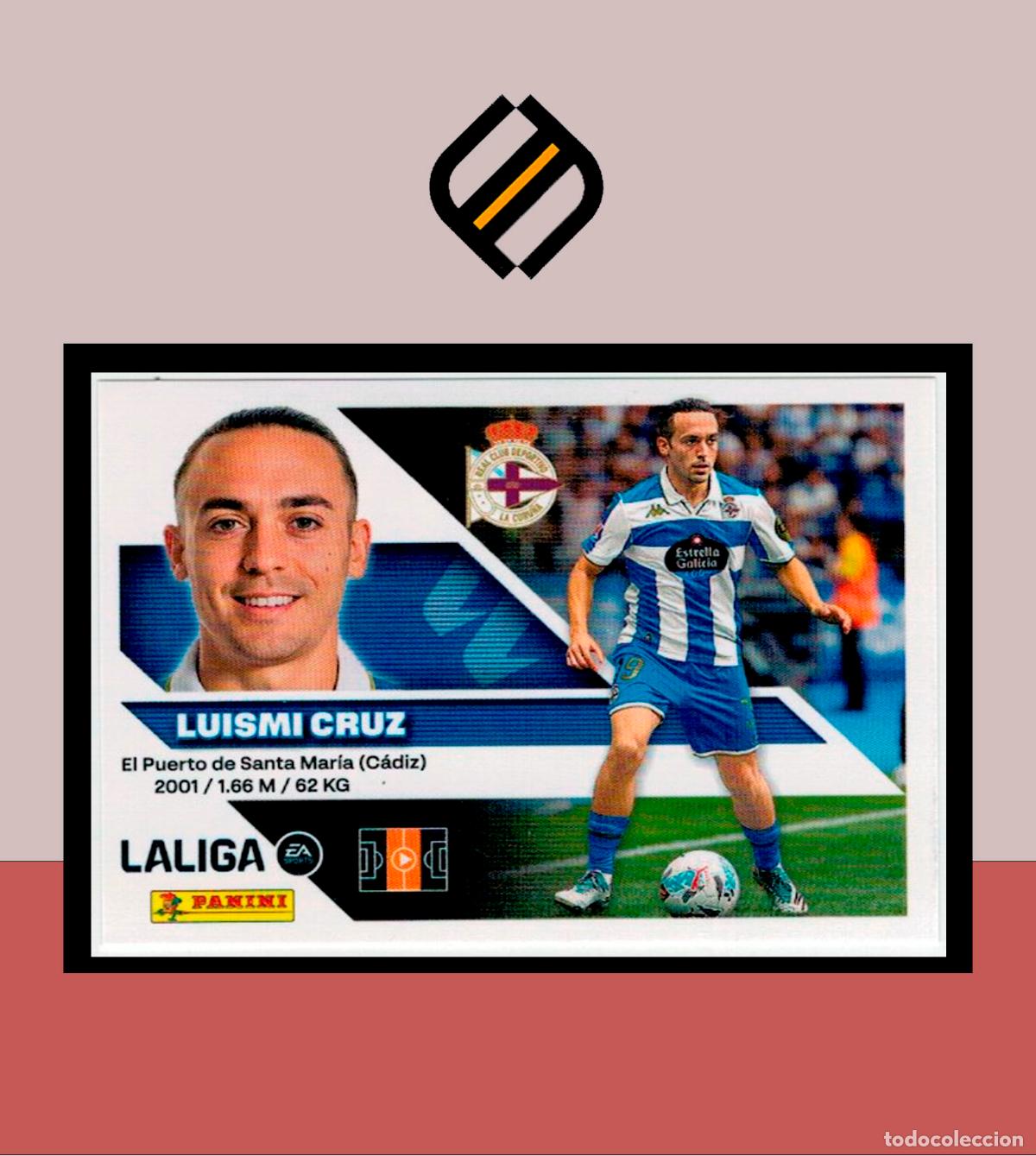 Cromos de f&uacute;tbol: LIGA ESTE 2026 2027 26 27 PANINI DEPORTIVO CORU&Ntilde;A N&ordm; 15 LUISMI CRUZ STICKER ALB&Uacute;M COLECCI&Oacute;N