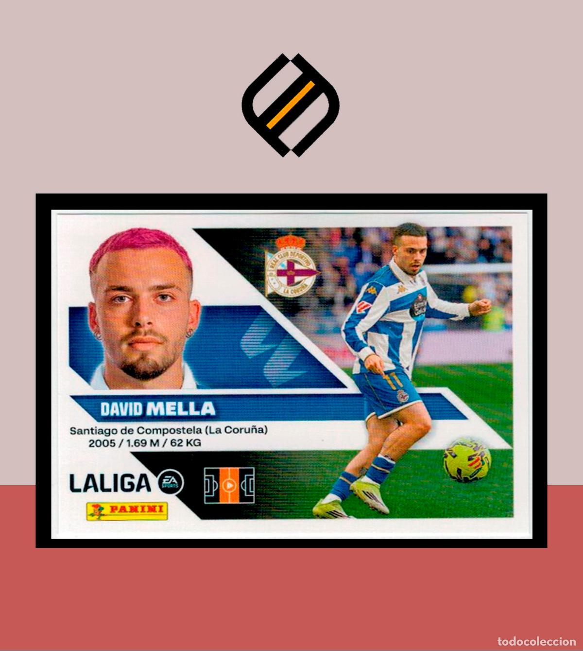 Fu&szlig;ball-Sticker: LIGA ESTE 2026 2027 26 27 PANINI DEPORTIVO CORU&Ntilde;A N&ordm; 16 MELLA STICKER ALB&Uacute;M COLECCI&Oacute;N