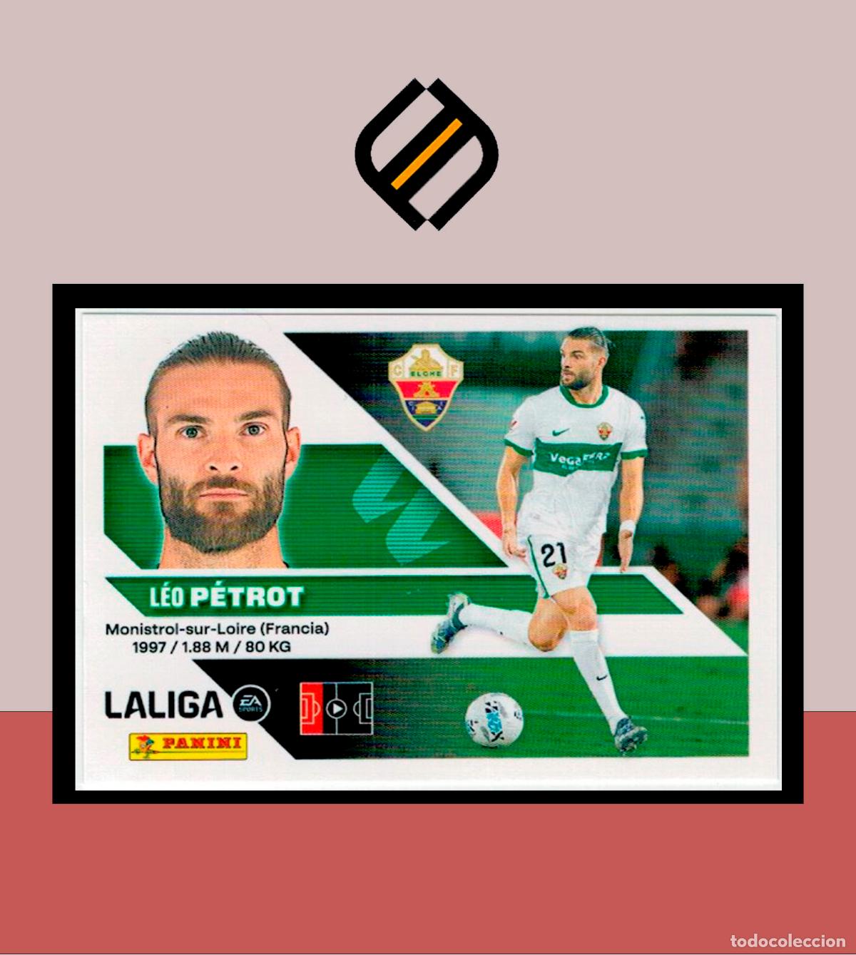 Cromos de f&uacute;tbol: LIGA ESTE 2026 2027 26 27 PANINI ELCHE CF N&ordm; 5 P&Eacute;TROT STICKER ALB&Uacute;M COLECCI&Oacute;N