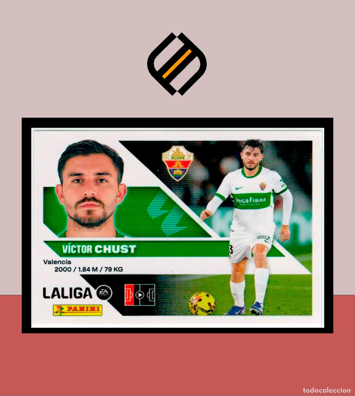 Cromos de f&uacute;tbol: LIGA ESTE 2026 2027 26 27 PANINI ELCHE CF N&ordm; 6 CHUST STICKER ALB&Uacute;M COLECCI&Oacute;N