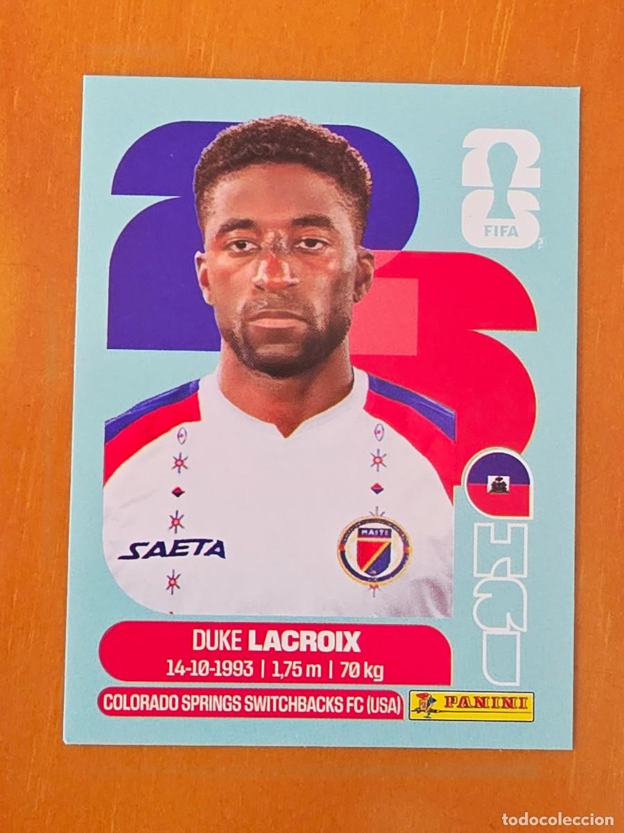 Cromos de f&uacute;tbol: HAI 7 Duke Lacroix, Hait&iacute;, Panini FIFA World Cup Mundial 2026 Sticker