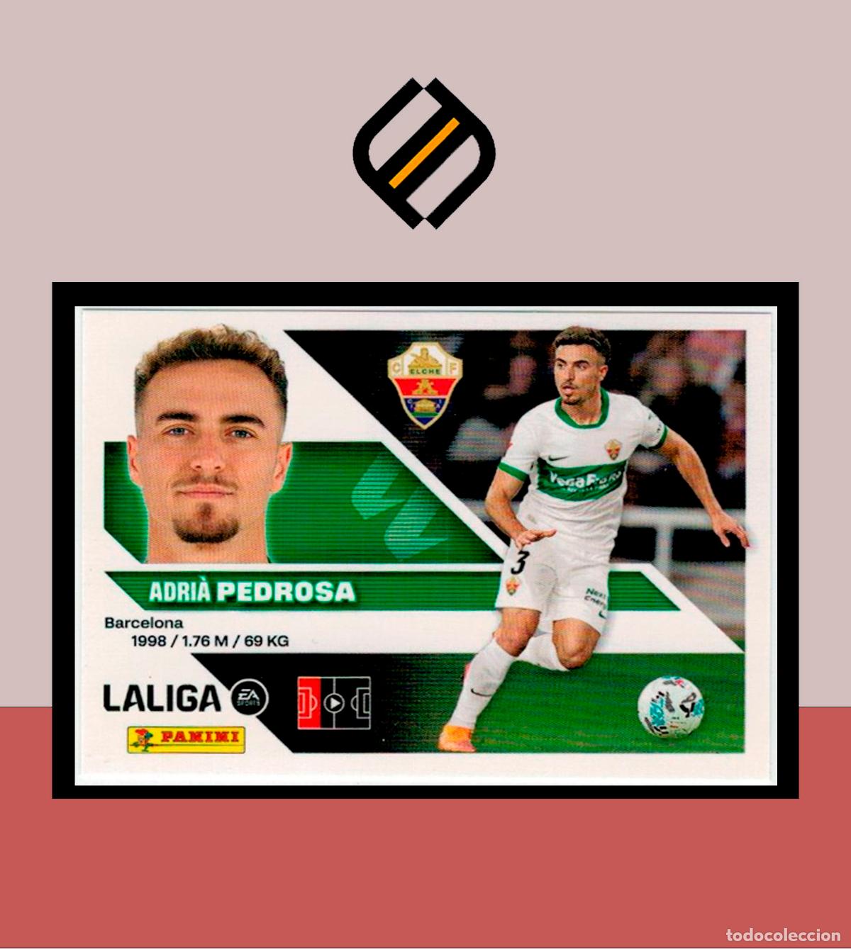Cromos de f&uacute;tbol: LIGA ESTE 2026 2027 26 27 PANINI ELCHE CF N&ordm; 9A PEDROSA STICKER ALB&Uacute;M COLECCI&Oacute;N