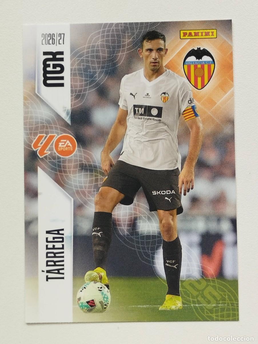 Cromos de f&uacute;tbol: CROMO CARD 2026 2027 PANINI MEGACRACKS 27 26 MGK VALENCIA 348 TARREGA
