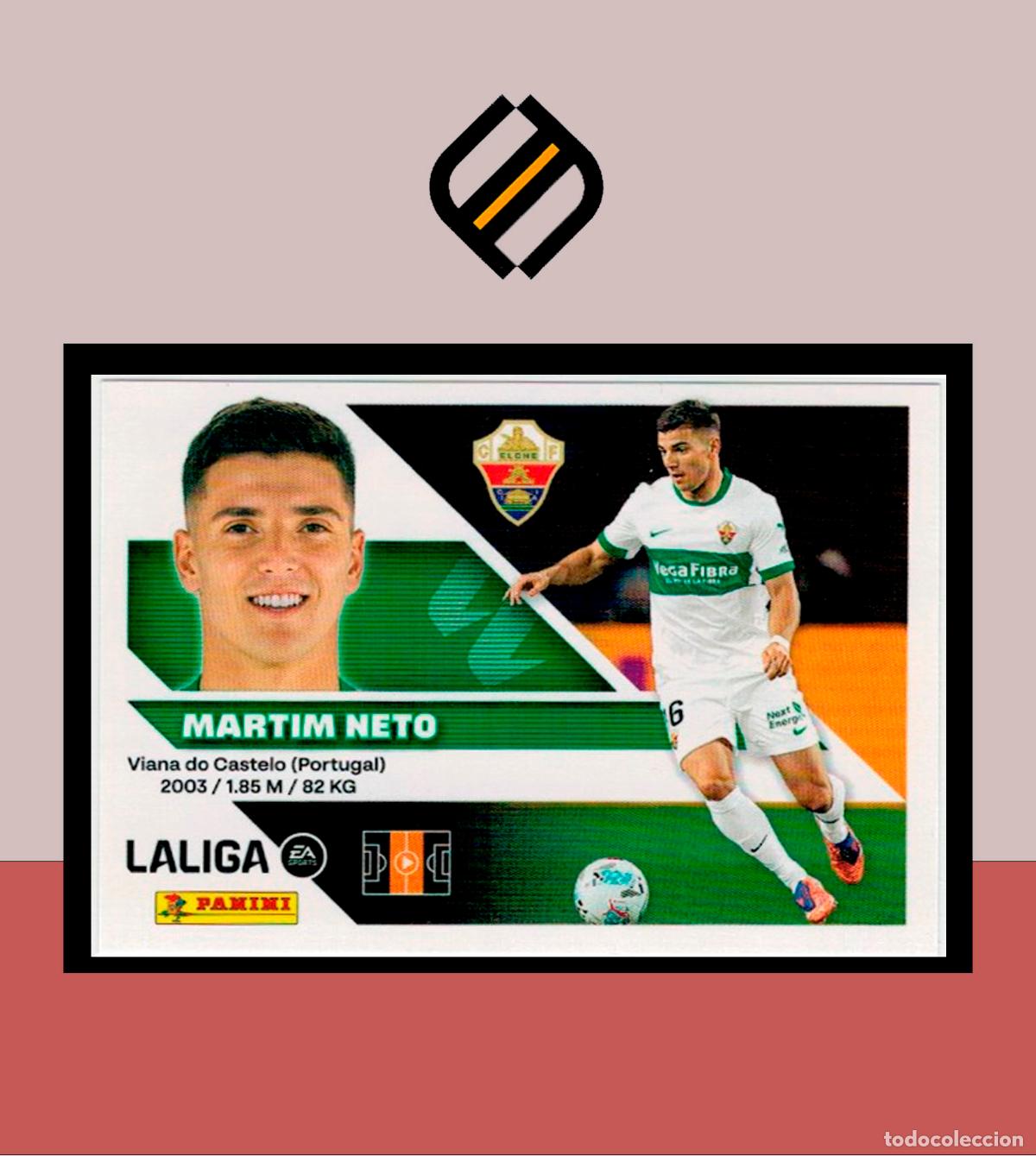 Cromos de f&uacute;tbol: LIGA ESTE 2026 2027 26 27 PANINI ELCHE CF N&ordm; 11 MARTIM NETO STICKER ALB&Uacute;M COLECCI&Oacute;N
