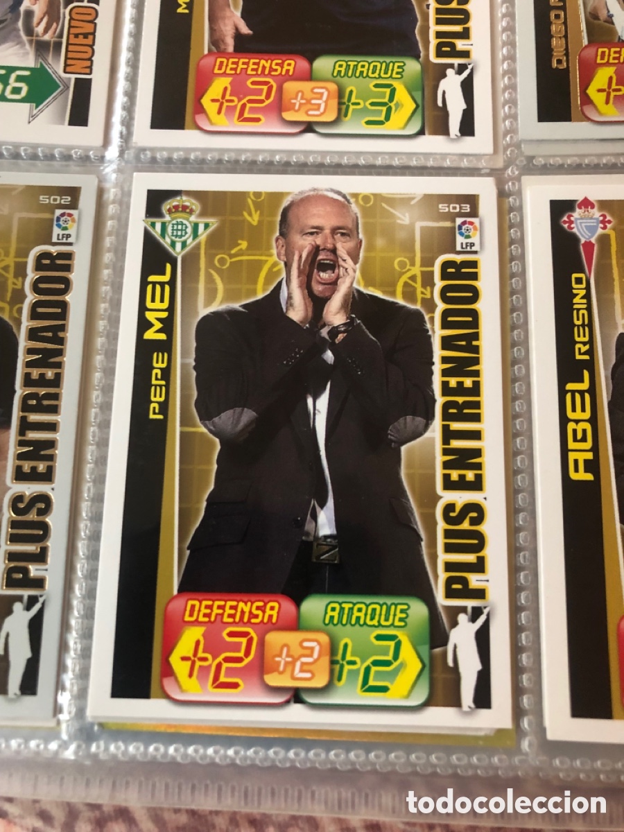 Figurine di Calcio: Adrenalyn 2012 2012 plus entrenador pepe mel 503 Betis