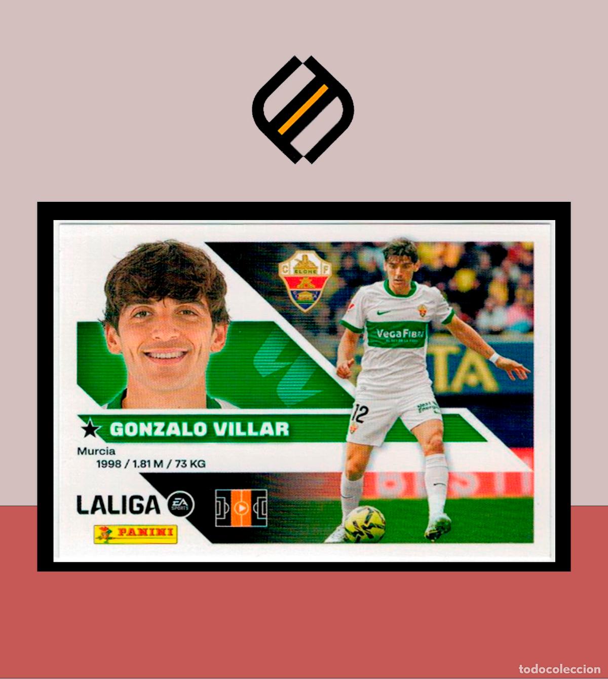 Figurine di Calcio: LIGA ESTE 2026 2027 26 27 PANINI ELCHE CF N&ordm; 12 GONZALO VILLAR STICKER ALB&Uacute;M COLECCI&Oacute;N