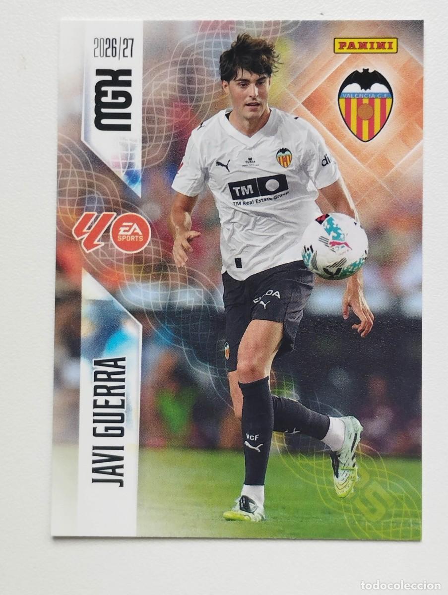 Cromos de Futebol: CROMO CARD 2026 2027 PANINI MEGACRACKS 27 26 MGK VALENCIA 354 JAVI GUERRA