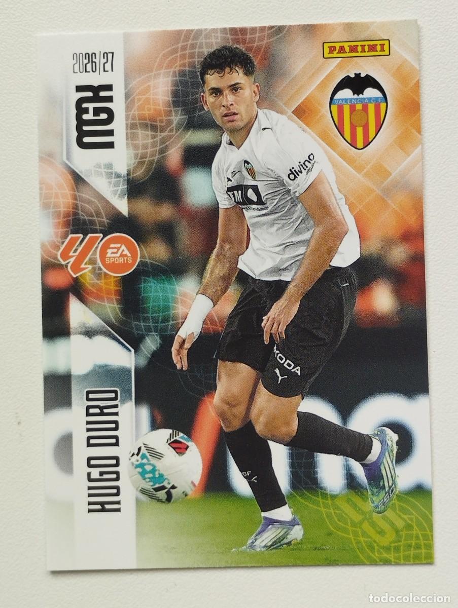 Cromos de Futebol: CROMO CARD 2026 2027 PANINI MEGACRACKS 27 26 MGK VALENCIA 358 HUGO DURO