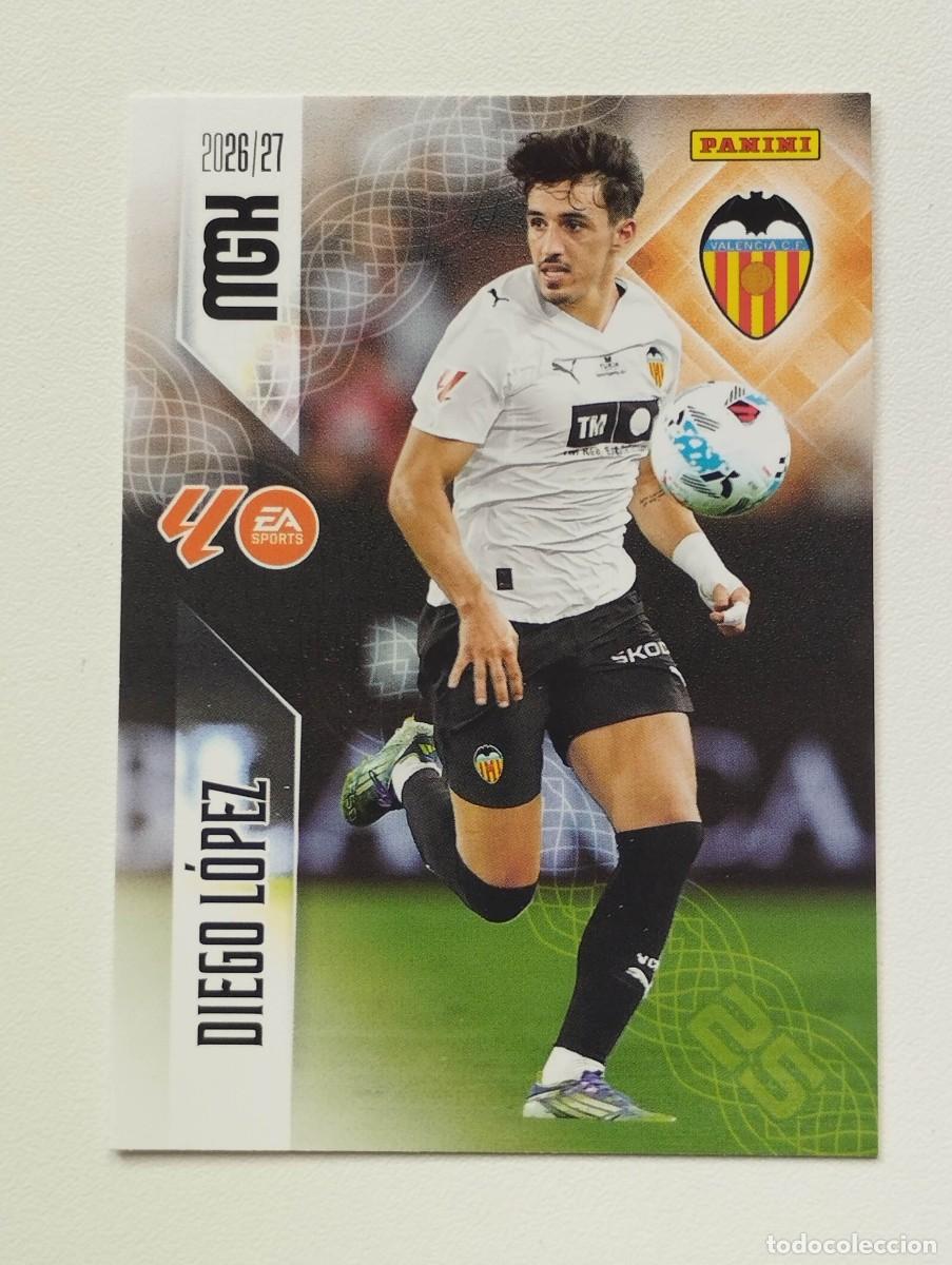 Cromos de Futebol: CROMO CARD 2026 2027 PANINI MEGACRACKS 27 26 MGK VALENCIA 359 DIEGO LOPEZ