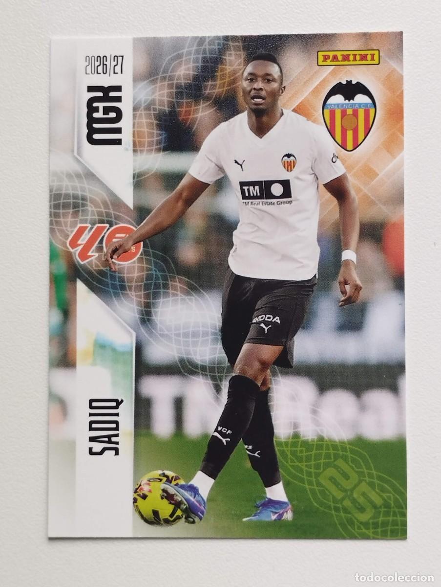 Cromos de Futebol: CROMO CARD 2026 2027 PANINI MEGACRACKS 27 26 MGK VALENCIA 360 SAQID