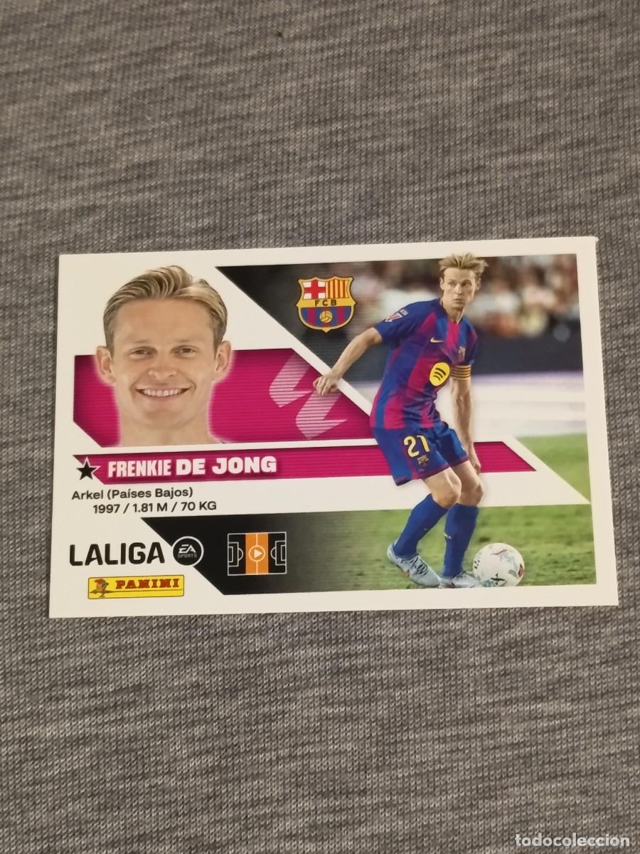 Cromos de Futebol: Liga este 26 27 Panini FRENKIE DE JONG N&deg;12 BARCELONA nuevo