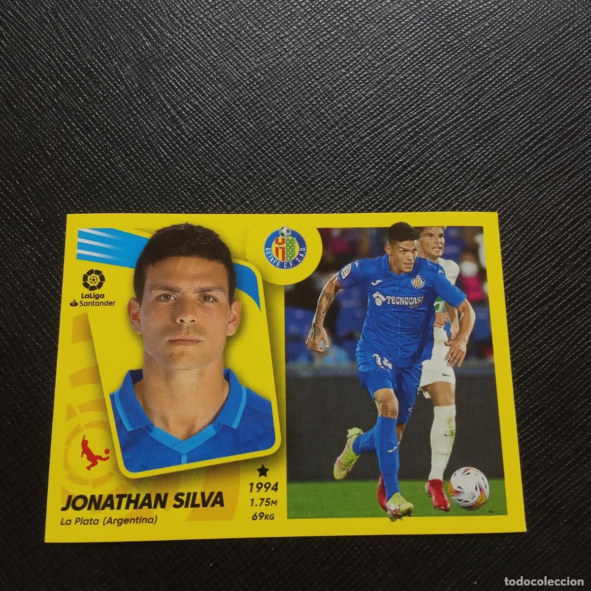 Football Stickers: JONATHAN SILVA GETAFE ESTE 2021 2022 CROMO FUTBOL 21 22 - SIN PEGAR - A191 PG91 COLOCA