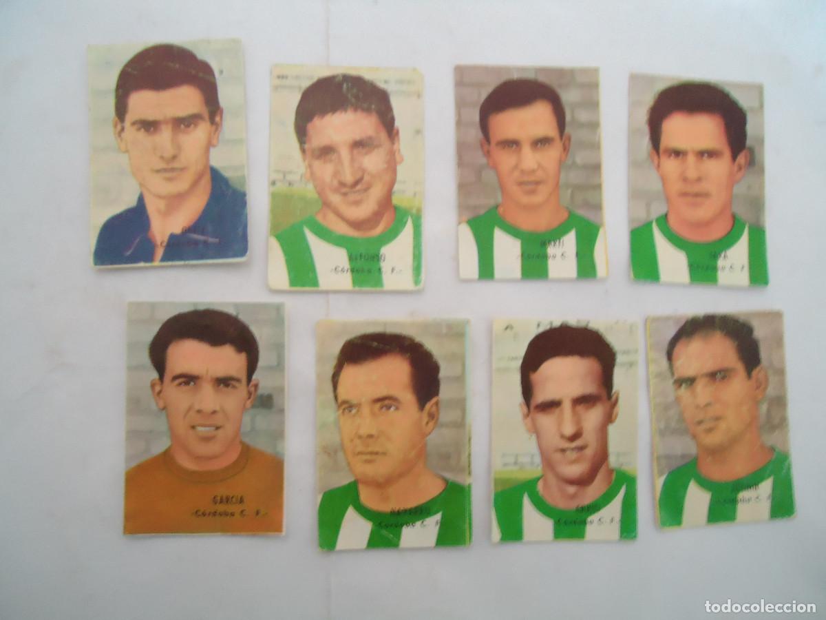 Cromos de Futebol: LOTE DE 8 CROMOS DIFERENTES DEL CORDOBA C.F. . DE CROMOS FHER 1966/67.